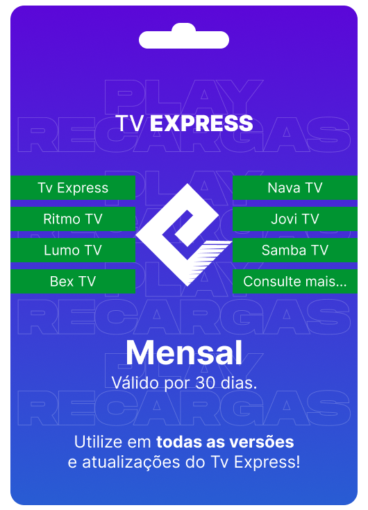 Gift Card TVE - Mensal